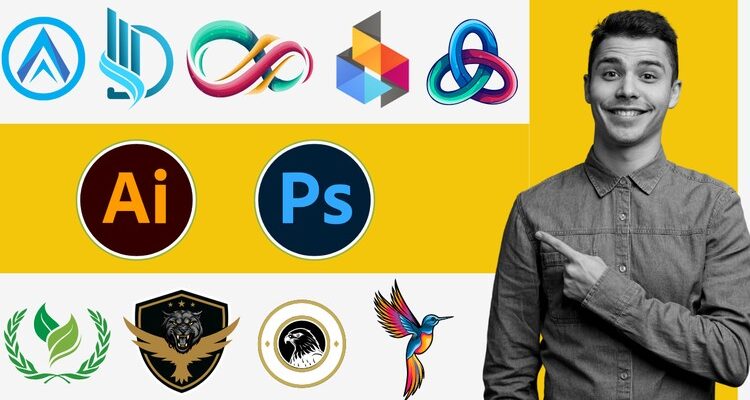 Master Logo Design with Photoshop Illustrator Zero to Pro aryainfographic