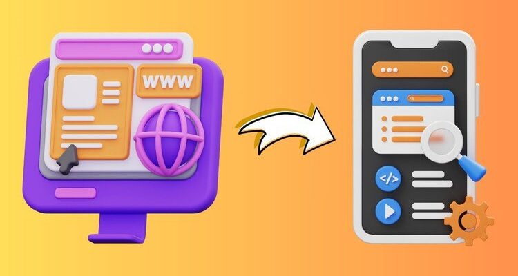 Master the Art of Converting Websites into Mobile Apps Without Coding aryainfographic
