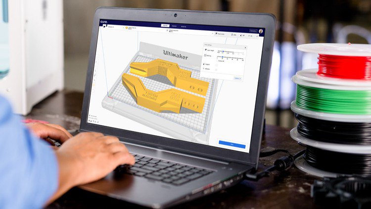 3D Printing with " Ultimaker CURA Slicer- Start to finish" aryainfographic