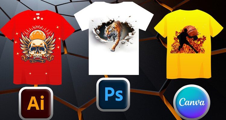 T-Shirt Design Bootcamp: Photoshop, Illustrator & Canva aryainfographic