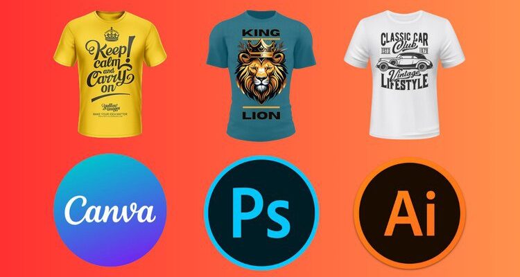 T-Shirt Design Mastery: Illustrator, Photoshop and Canva aryainfographic